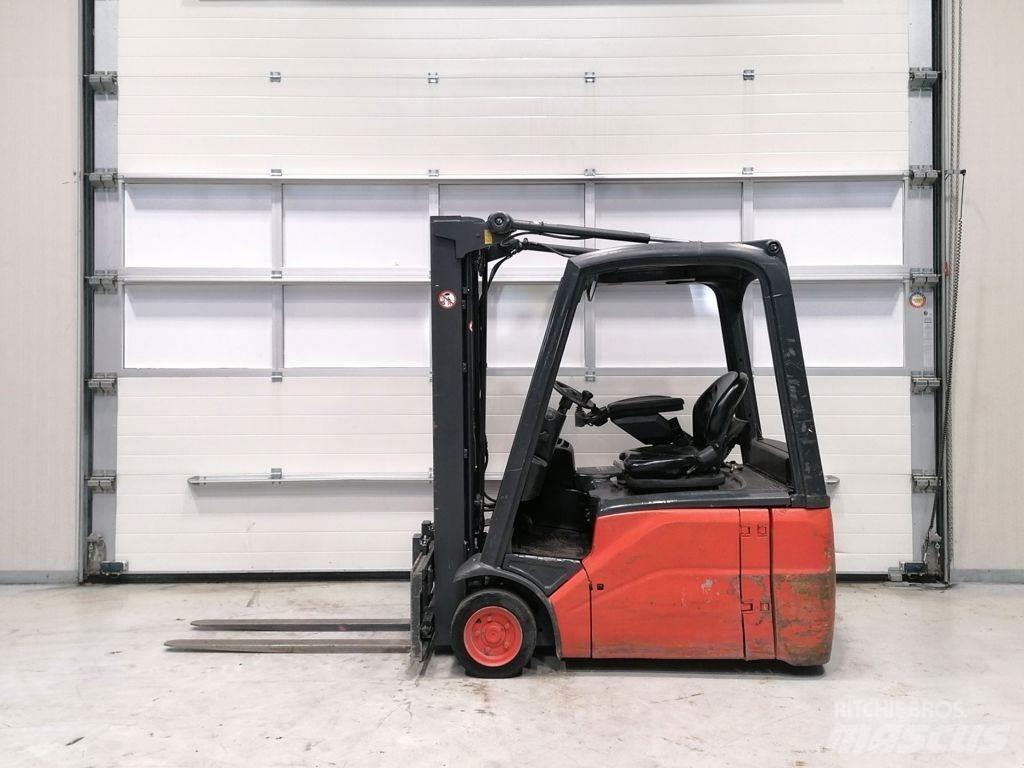 Linde E16-01 バッテリーフォークリフト