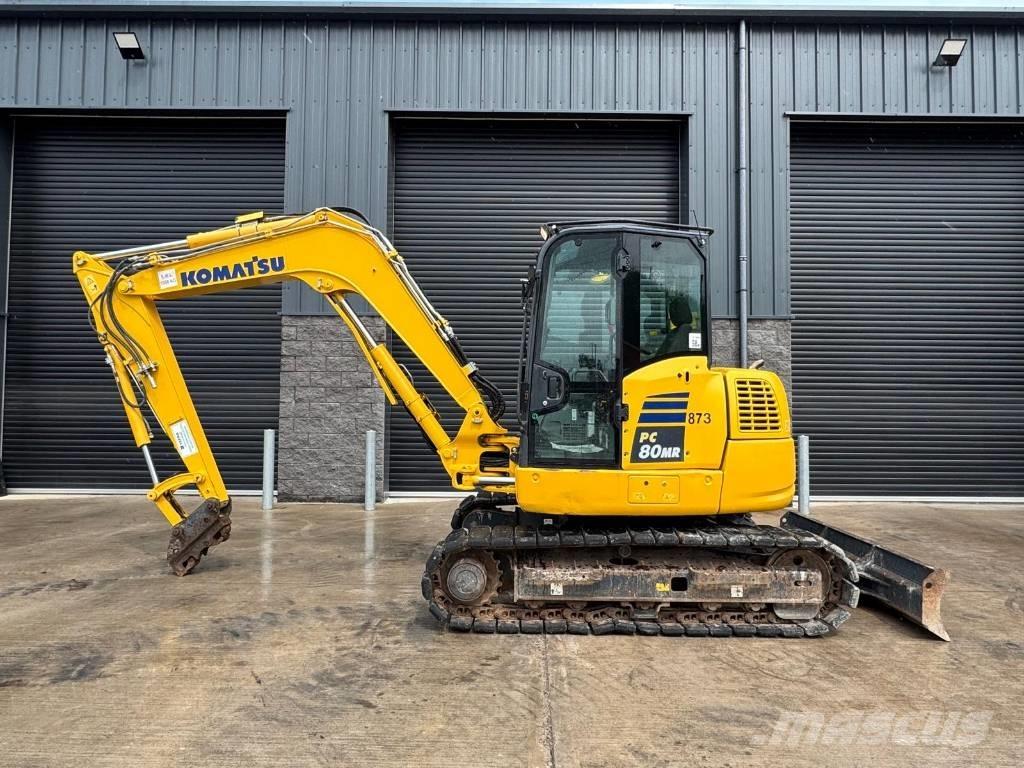 Komatsu PC 80 MR-5 中型油圧ショベル 7ｔ-12ｔ（ユンボ・パワーショベル・バックホー）