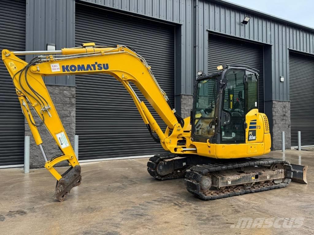 Komatsu PC 80 MR-5 中型油圧ショベル 7ｔ-12ｔ（ユンボ・パワーショベル・バックホー）