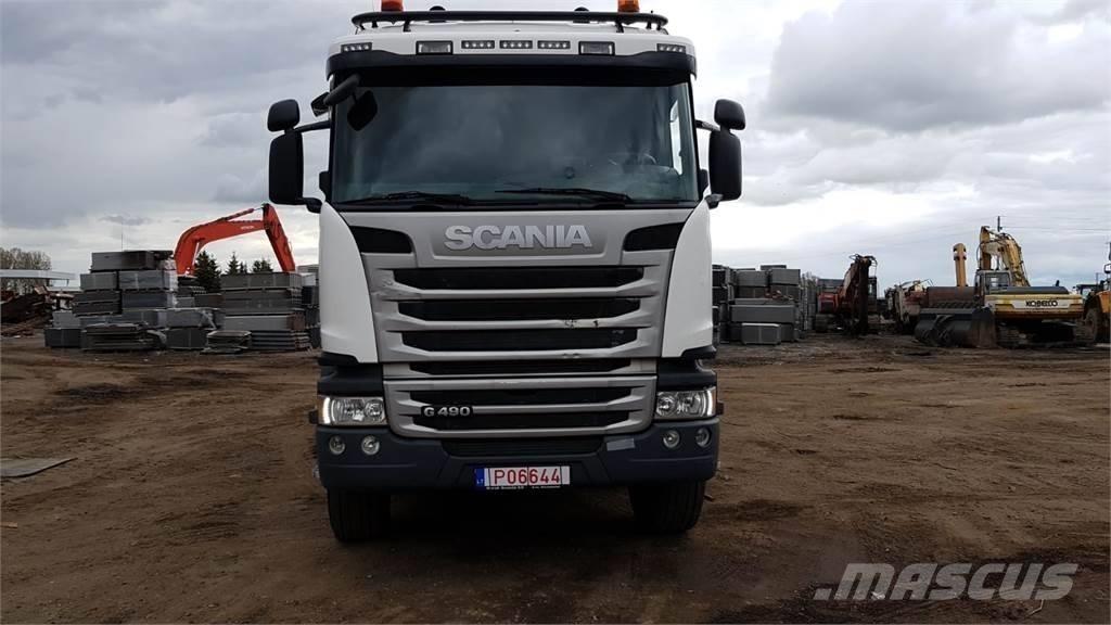 Scania G 490 スキップローダートラック