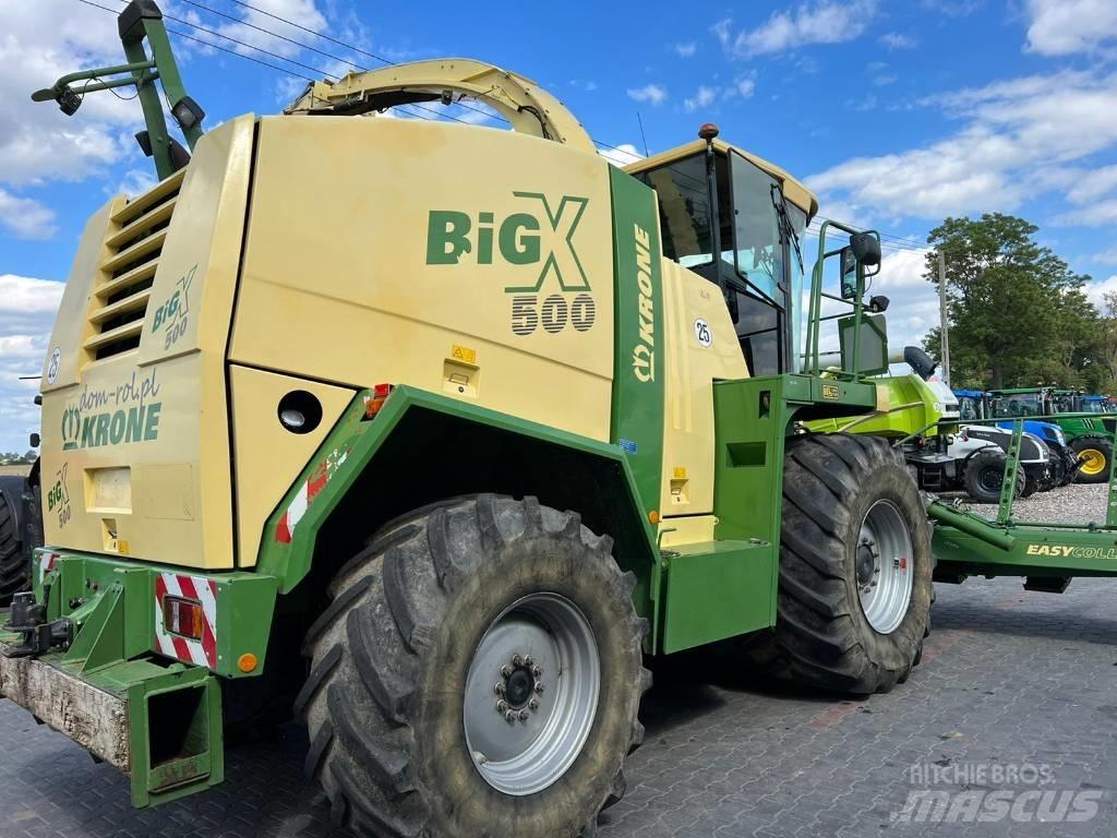 Krone Big X 500 自走式フォレージハーベスター