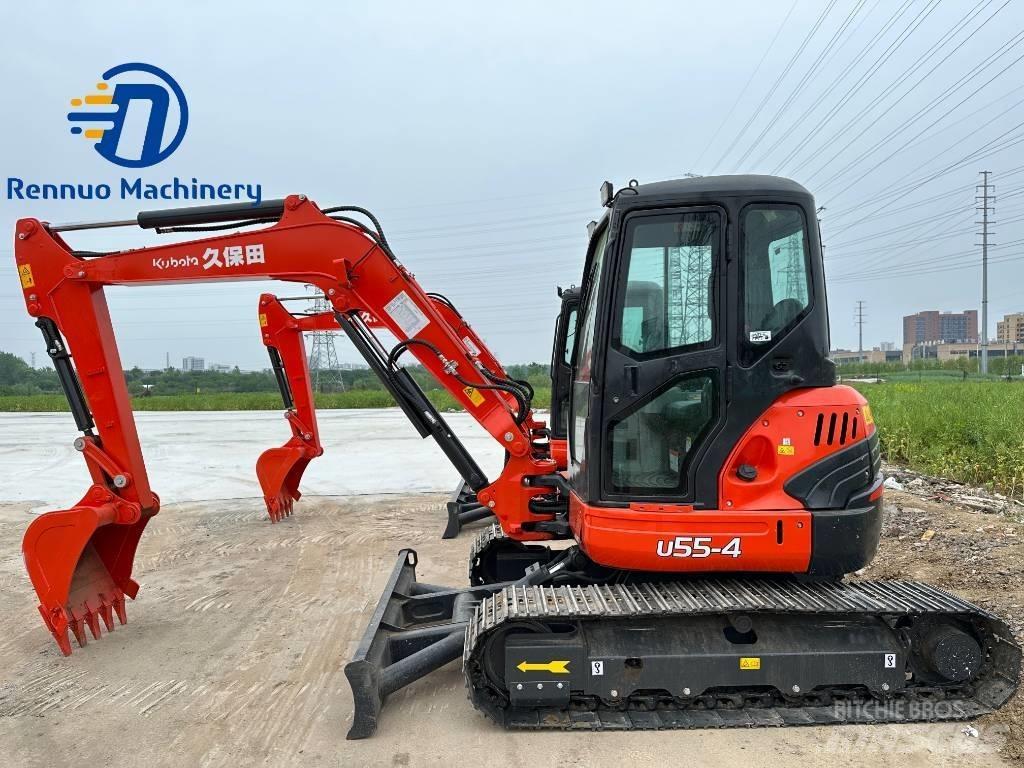 Kubota U 55-4 ミニ油圧ショベル 7t以下（ミニユンボ・ミニディガー）