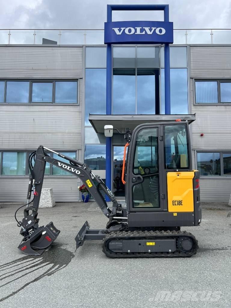 Volvo EC 18 E ミニ油圧ショベル 7t以下（ミニユンボ・ミニディガー）