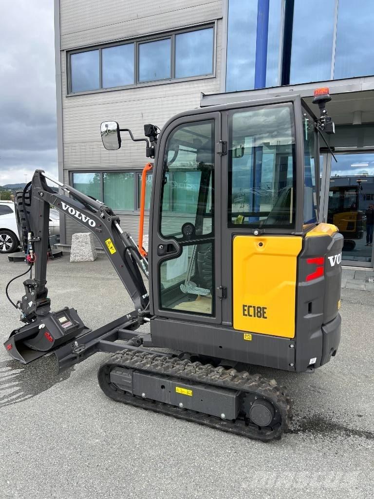 Volvo EC 18 E ミニ油圧ショベル 7t以下（ミニユンボ・ミニディガー）