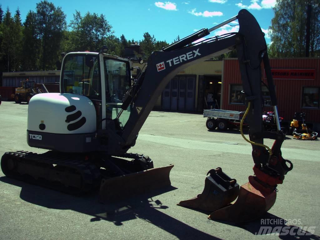 Terex TC 50 ミニ油圧ショベル 7t以下（ミニユンボ・ミニディガー）