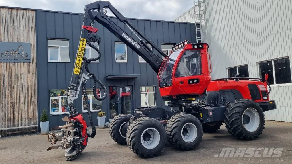 Komatsu 901 ハーベスター