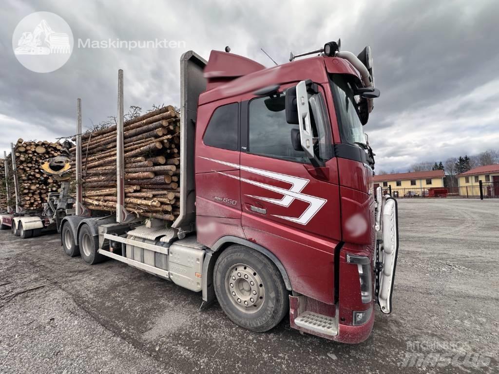 Volvo FH 16 650 木材トラック