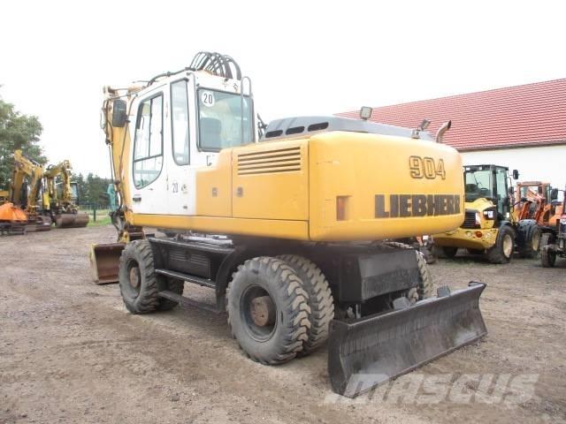 Liebherr A 904 C ホイール式油圧ショベル（パワーショベル・ユンボ・バックホー）