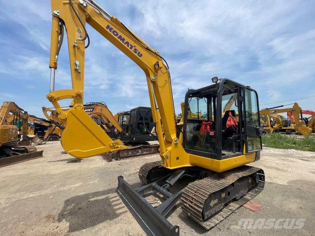 Komatsu PC 56 ミニ油圧ショベル 7t以下（ミニユンボ・ミニディガー）