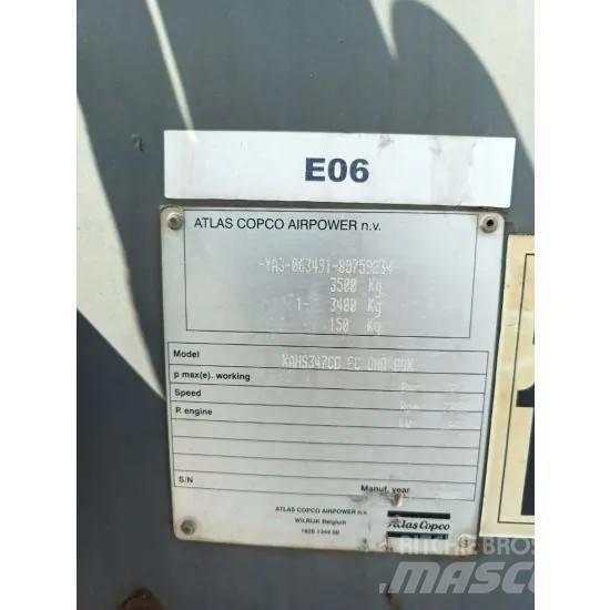 Atlas Copco XAHS 347 コンプレッサー