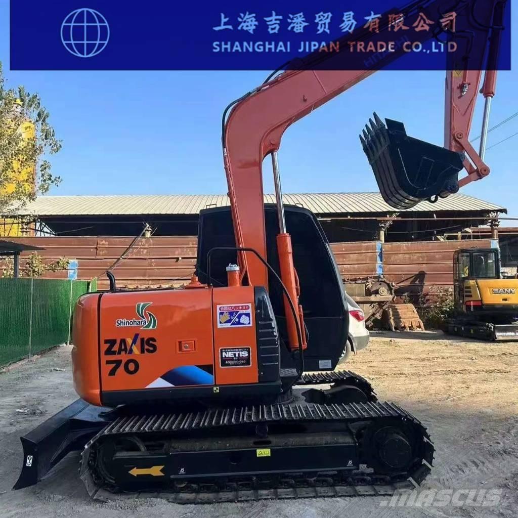 Hitachi ZX 70 中型油圧ショベル 7ｔ-12ｔ（ユンボ・パワーショベル・バックホー）
