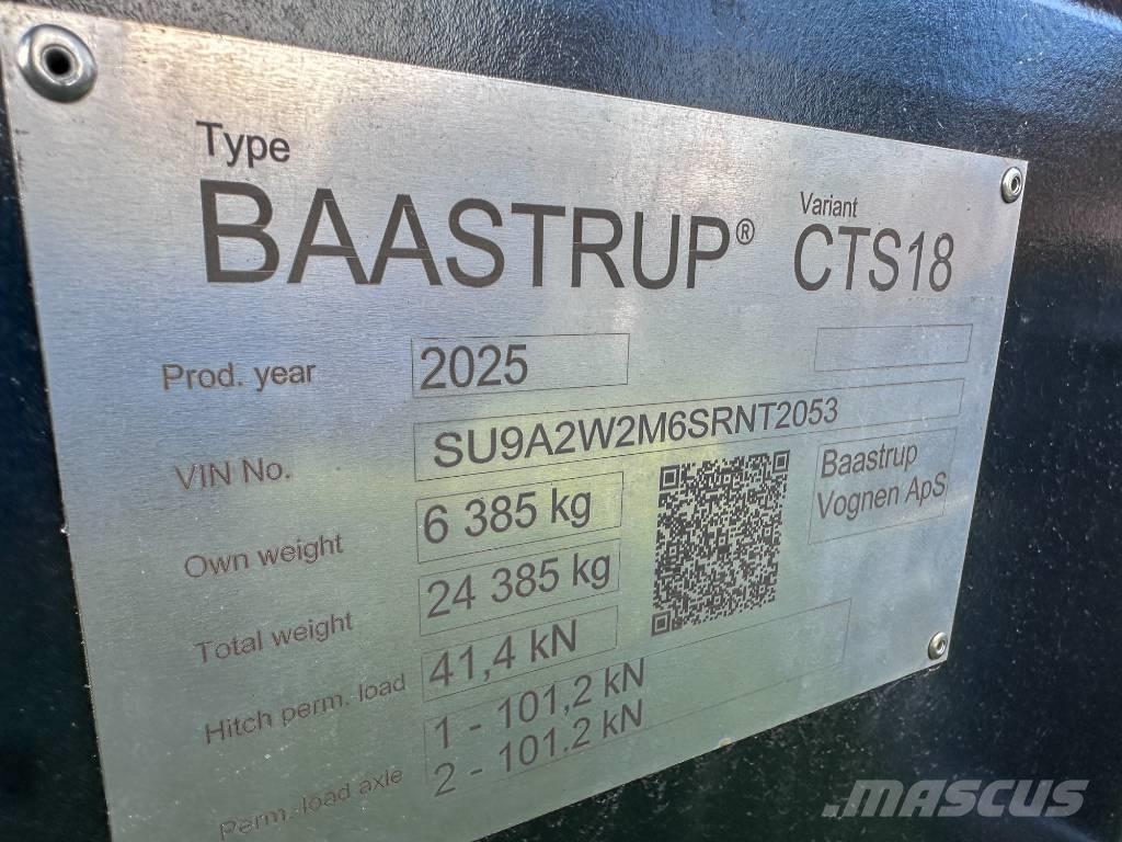Baastrup CTS 18 Tons ダンプトレーラー