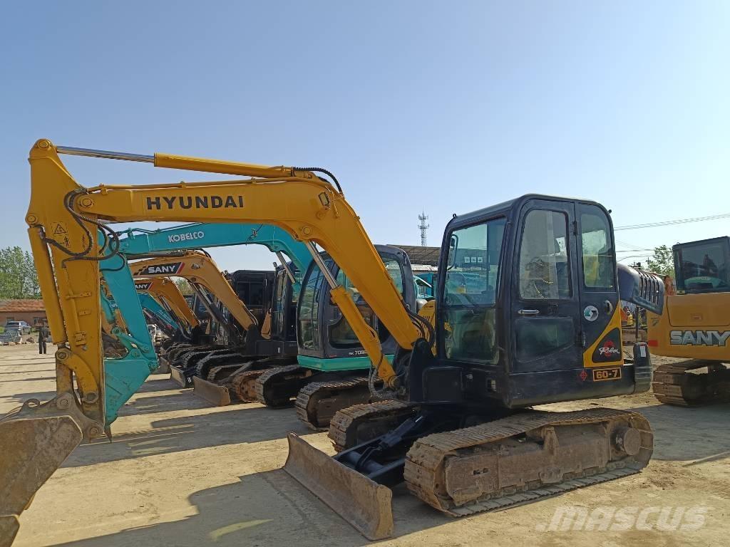 Hyundai Robex 60-7 ミニ油圧ショベル 7t以下（ミニユンボ・ミニディガー）