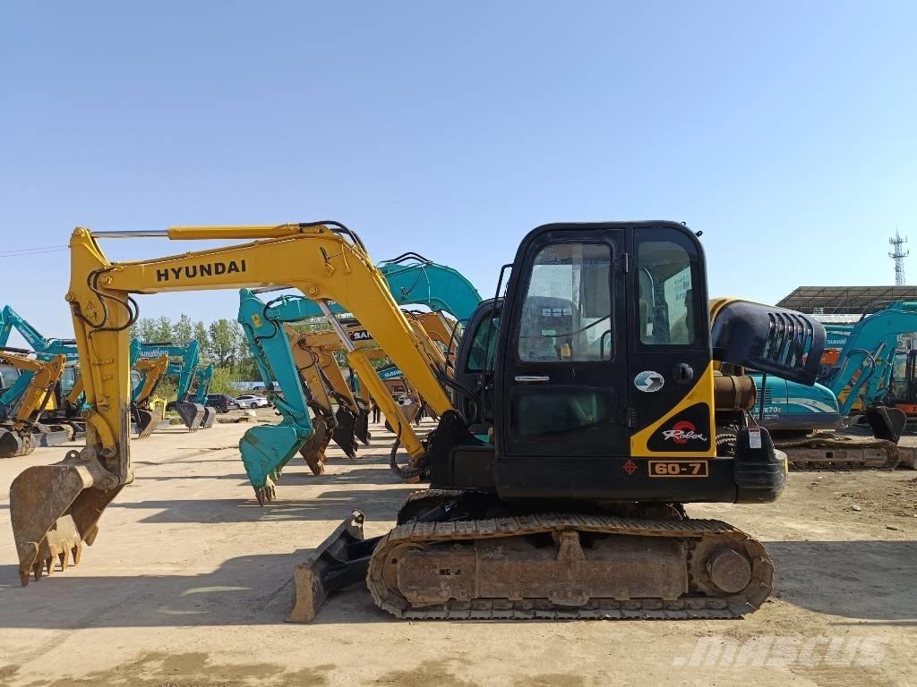 Hyundai Robex 60-7 ミニ油圧ショベル 7t以下（ミニユンボ・ミニディガー）