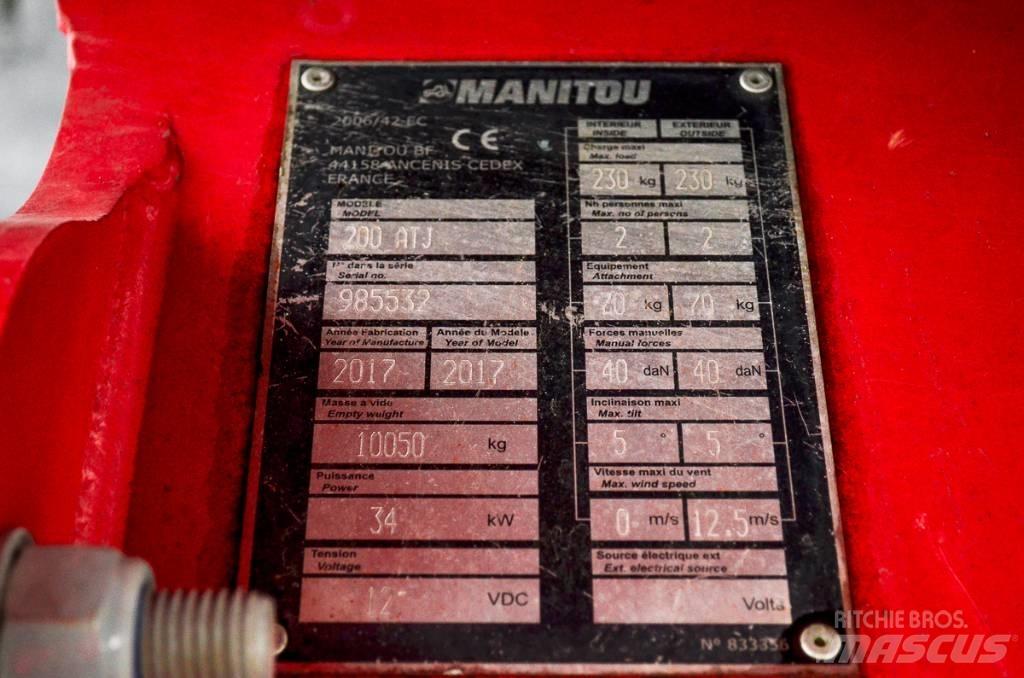 Manitou 200 ATJ ブームリフト　屈伸型