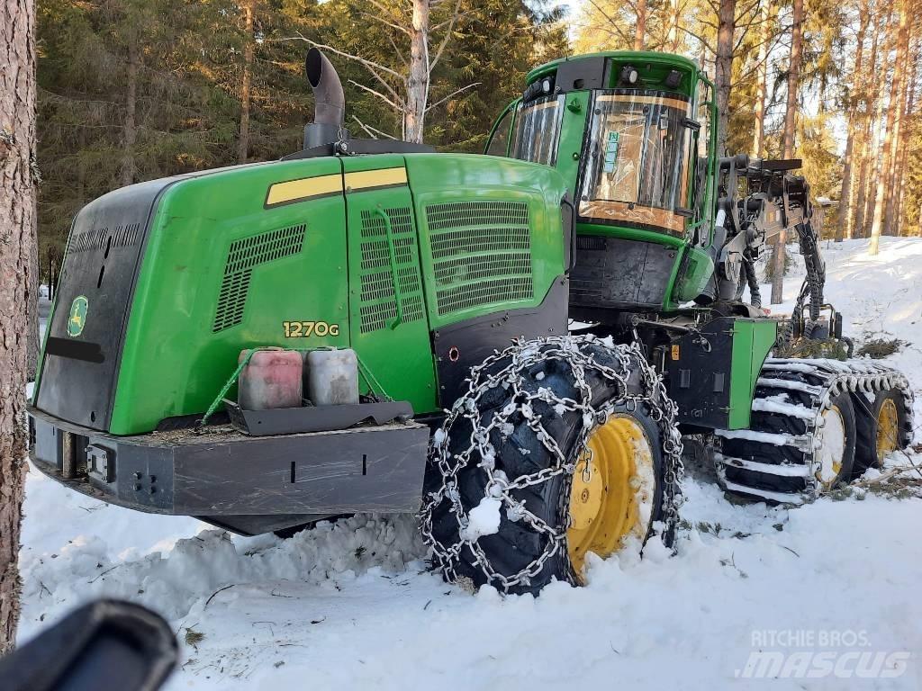 John Deere 1270G 6W ハーベスター