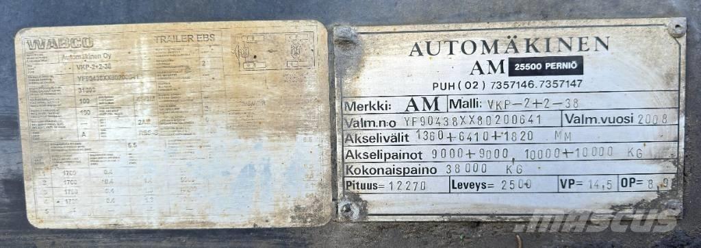 AM VKP-2+2-38 取り外し可能トレーラー