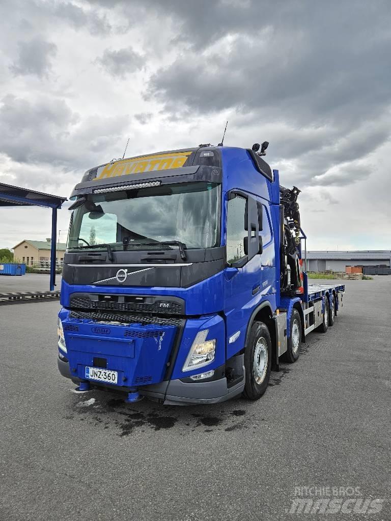 Volvo FM 500 クレーントラック、ユニック車