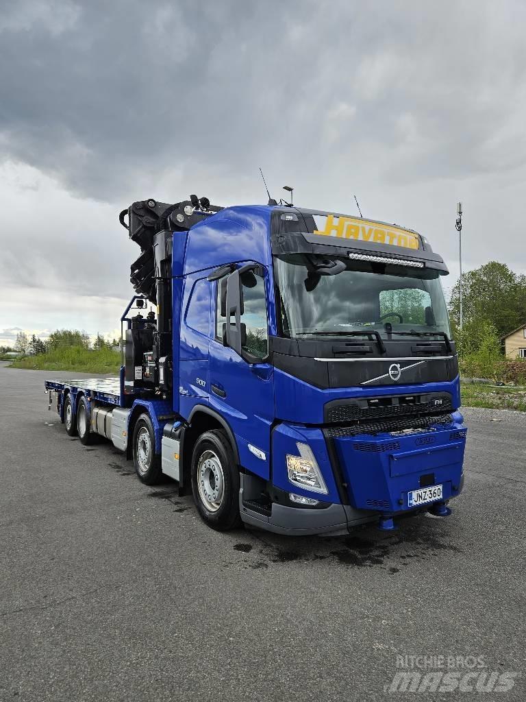 Volvo FM 500 クレーントラック、ユニック車