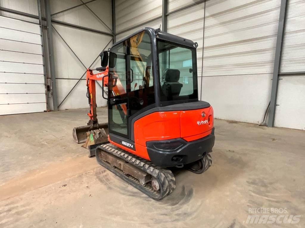 Kubota KX 027-4 ミニ油圧ショベル 7t以下（ミニユンボ・ミニディガー）