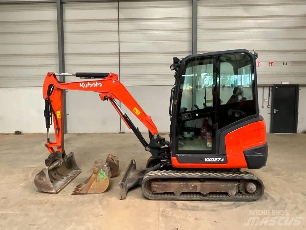 Kubota KX 027-4 ミニ油圧ショベル 7t以下（ミニユンボ・ミニディガー）