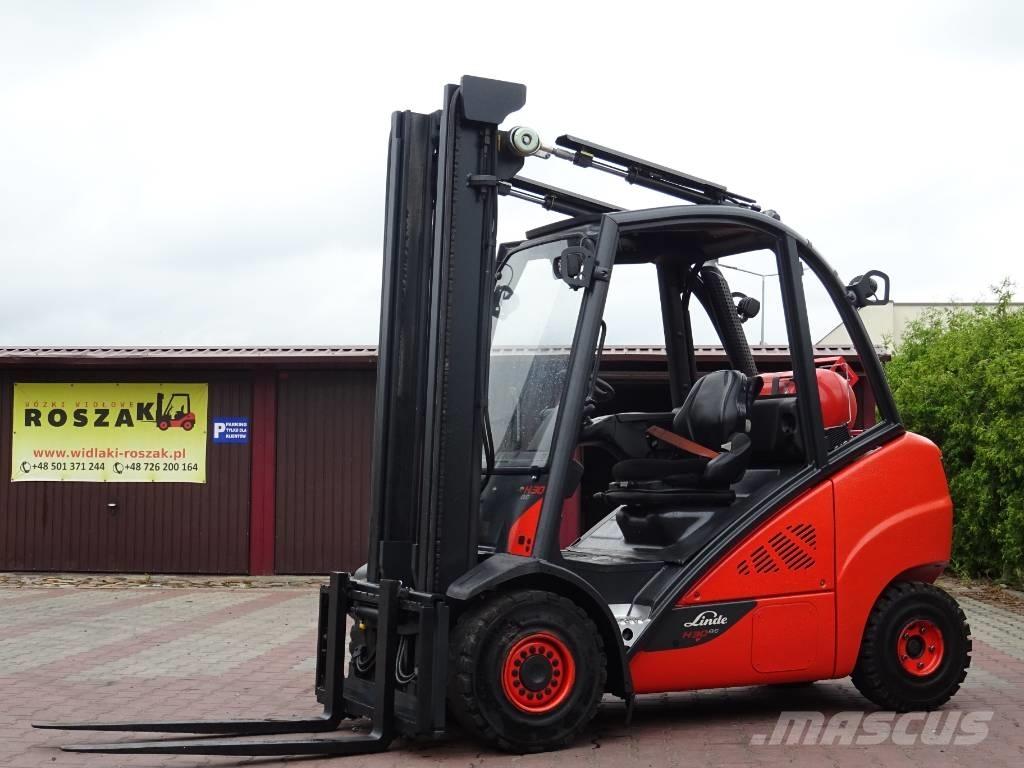 Linde H30T-02 LPGフォークリフト