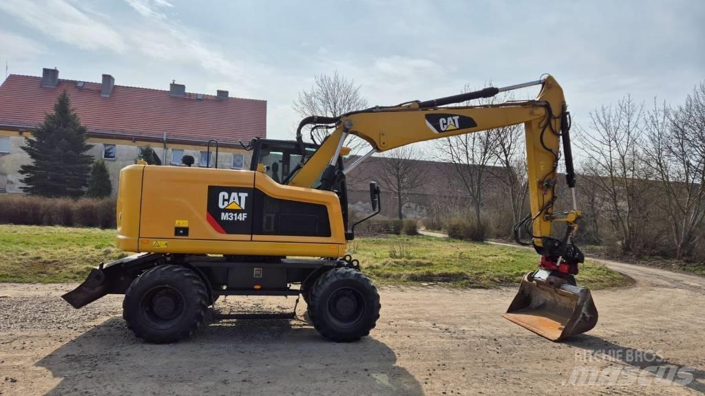 CAT M 314 F ホイール式油圧ショベル（パワーショベル・ユンボ・バックホー）