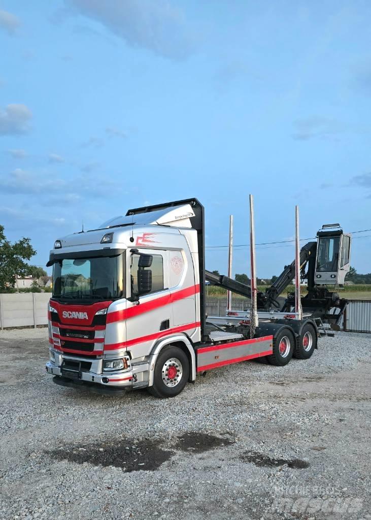 Scania R 540 クレーントラック、ユニック車