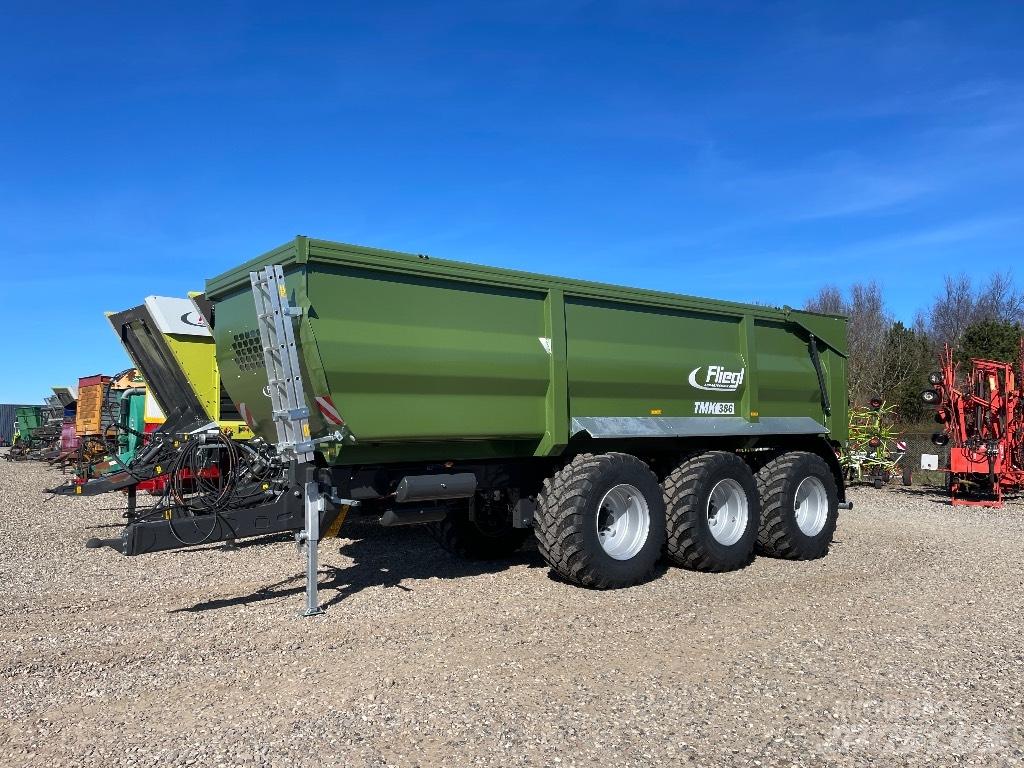 Fliegl TMK 386 Fox ダンプトレーラー