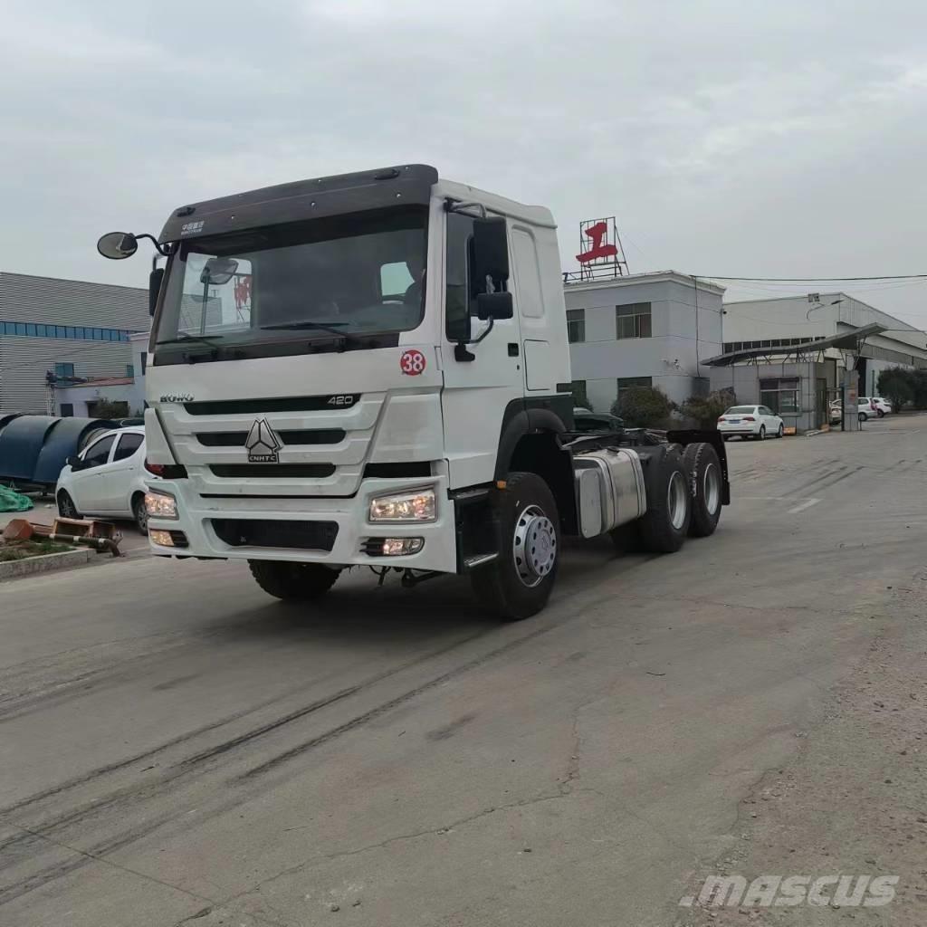 Howo 420 6x4 中古トラクターヘッド | トレーラーヘッド