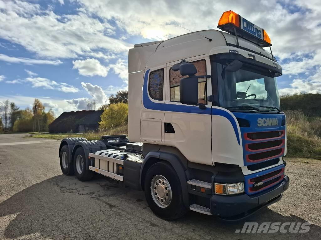 Scania R 490 中古トラクターヘッド | トレーラーヘッド