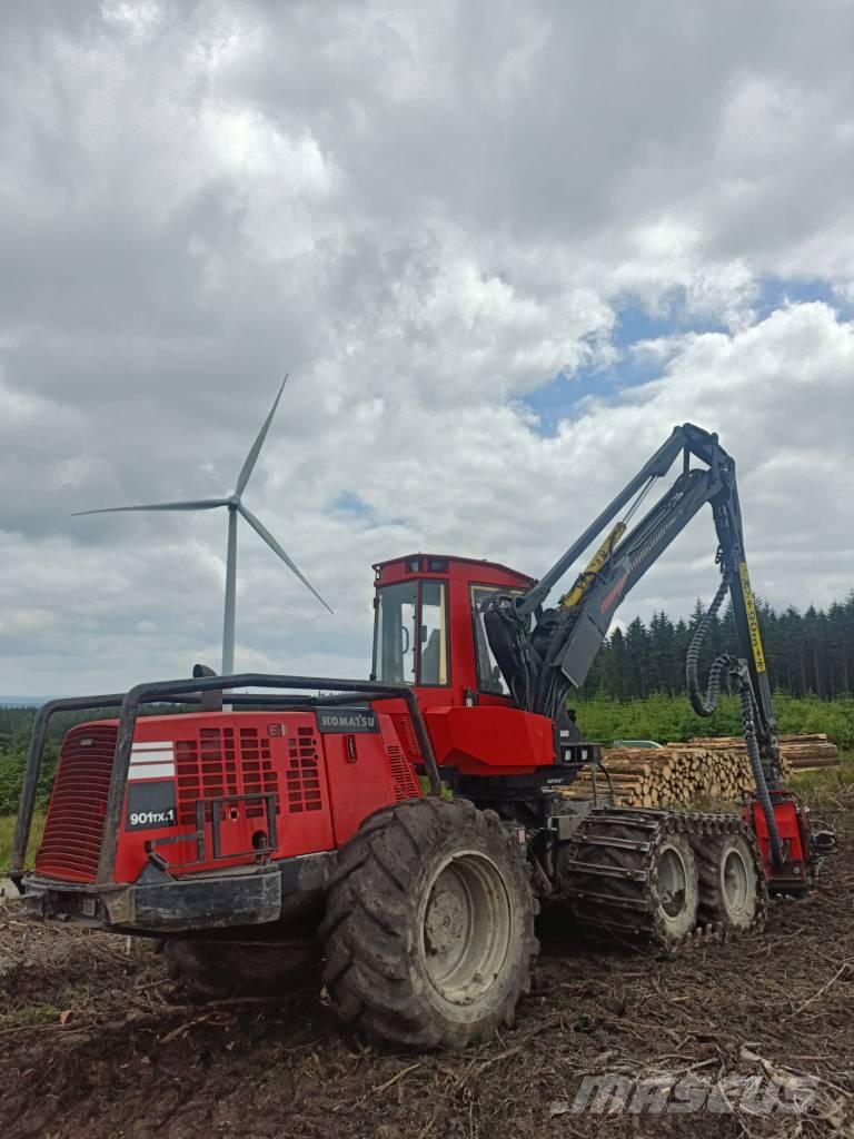 Komatsu 901 TX.1 ハーベスター