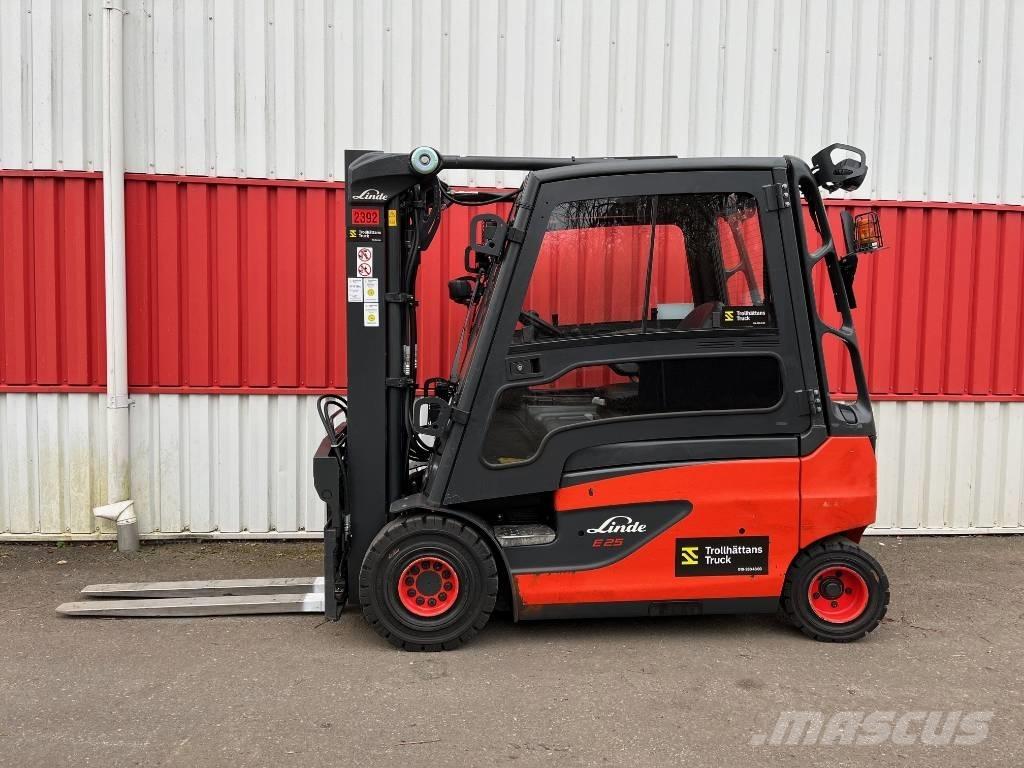 Linde E 25 バッテリーフォークリフト