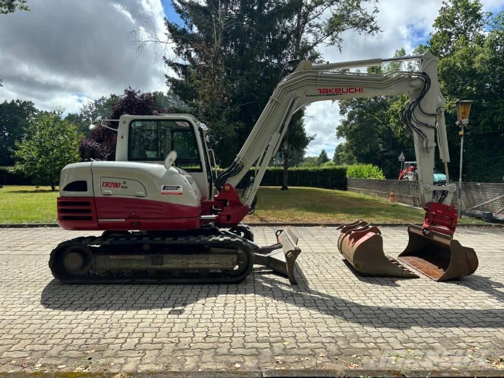 Takeuchi TB 290 中型油圧ショベル 7ｔ-12ｔ（ユンボ・パワーショベル・バックホー）