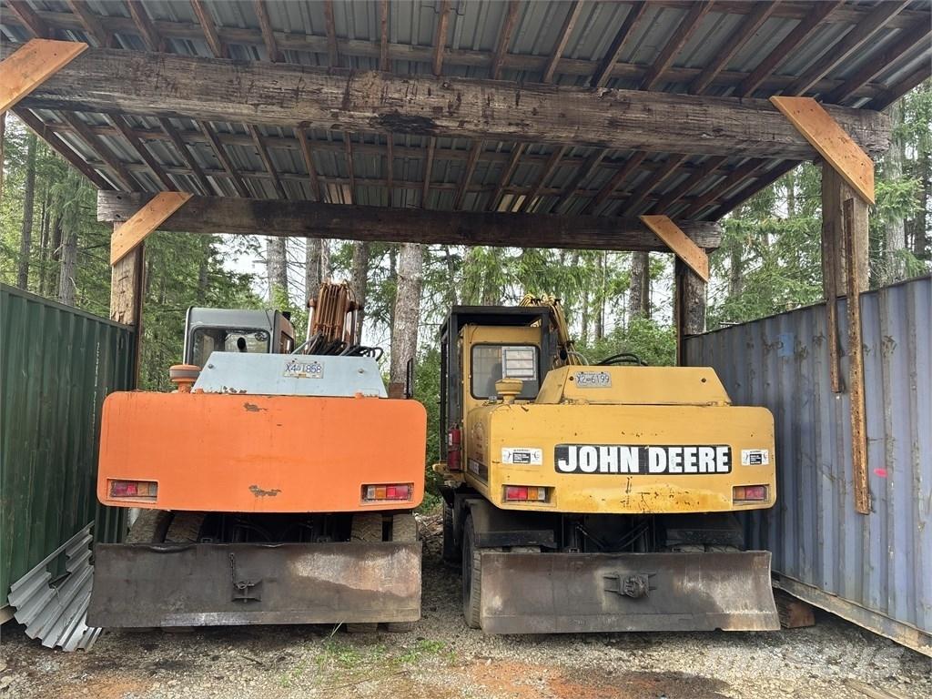 DEERE 595D ホイール式油圧ショベル（パワーショベル・ユンボ・バックホー）