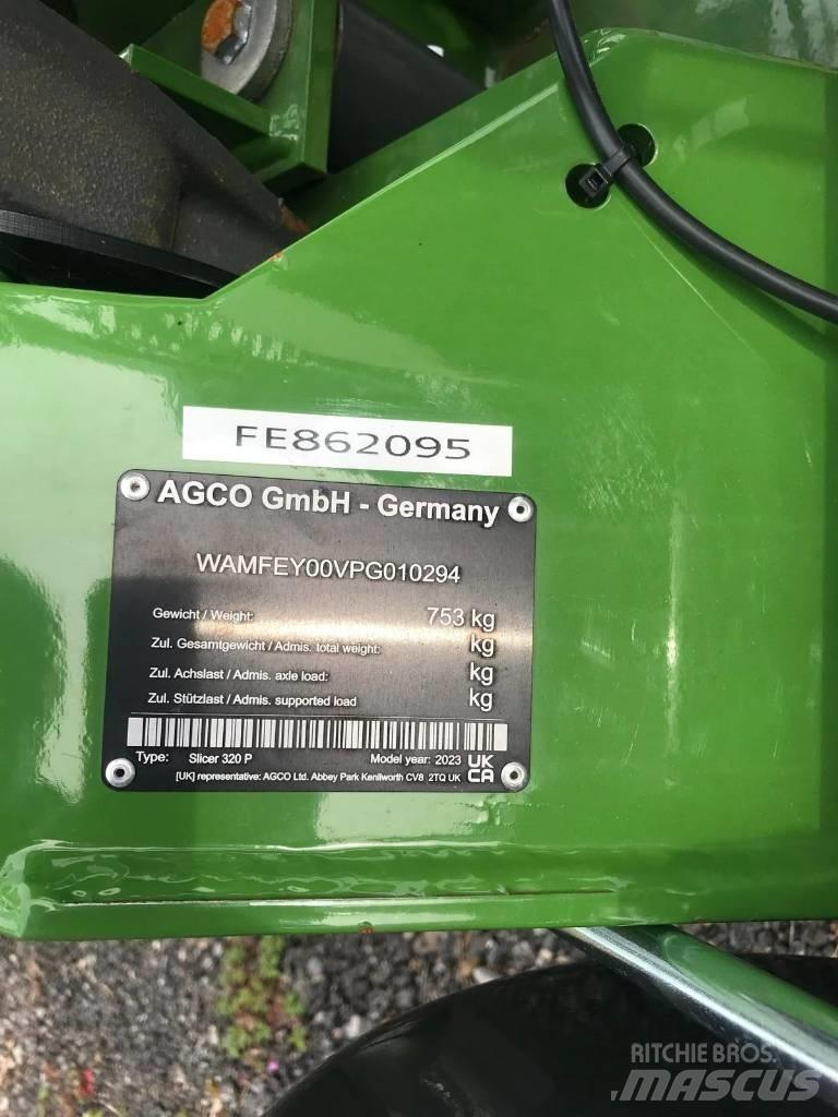 Fendt Slicer 320 P 芝刈り機