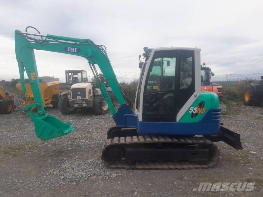 IHI 55 中型油圧ショベル 7ｔ-12ｔ（ユンボ・パワーショベル・バックホー）