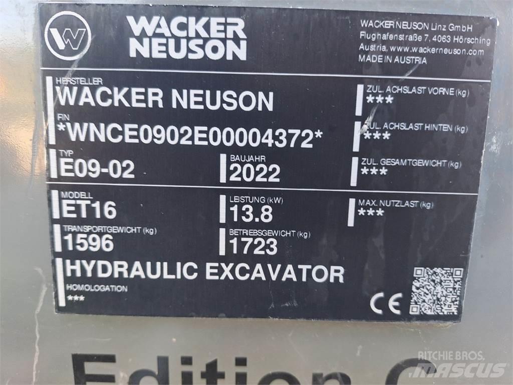 Wacker Neuson ET16 大型油圧ショベル12t以上（パワーショベル・ユンボ）