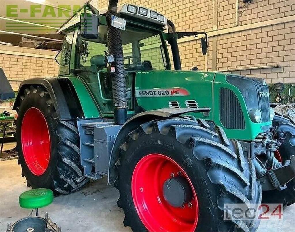 Fendt 820 tms トラクター