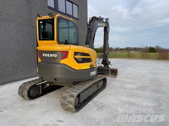 Volvo ECR 58 D ミニ油圧ショベル 7t以下（ミニユンボ・ミニディガー）