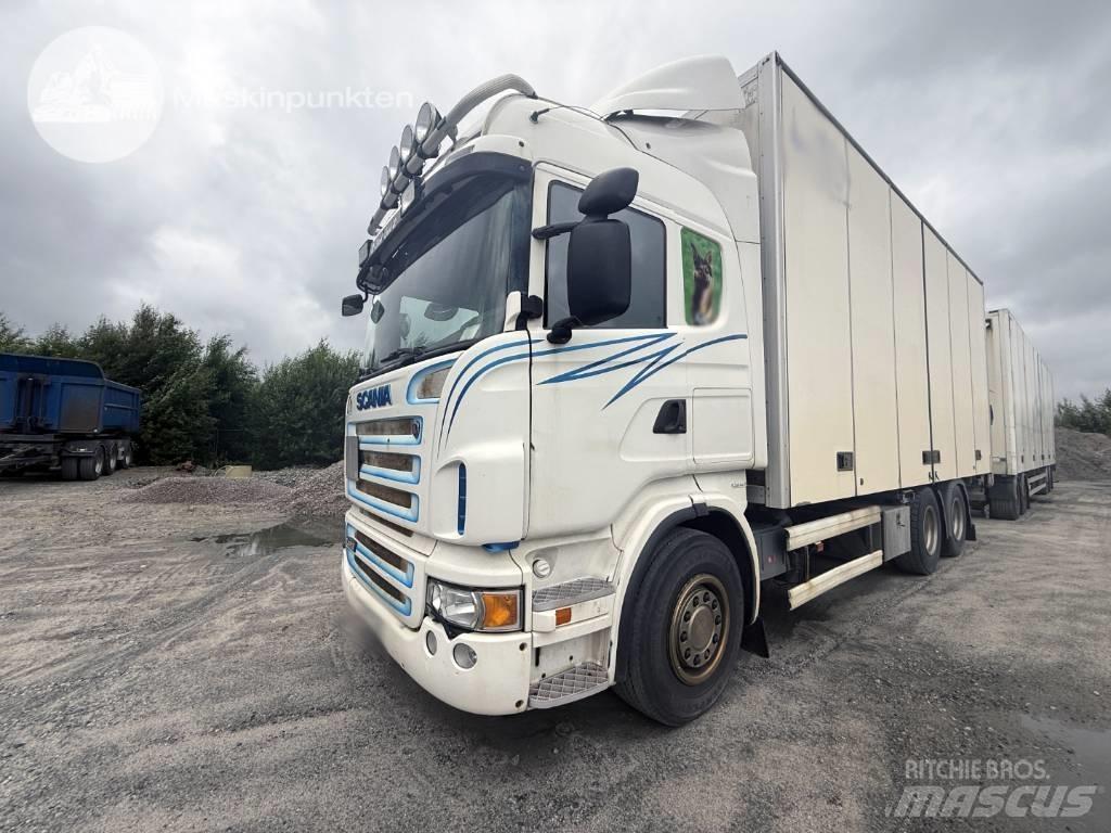 Scania R 480 LB ボックスボディー、ウイング、箱車
