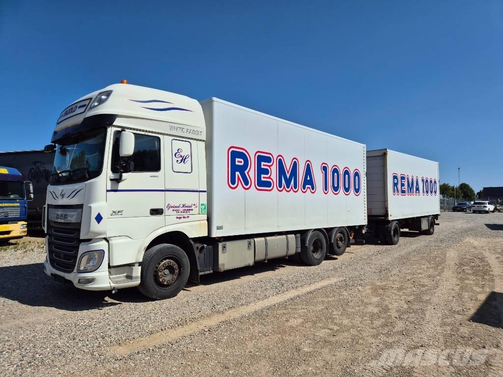 DAF XF 460 6x2 // Lift ボックスボディー、ウイング、箱車