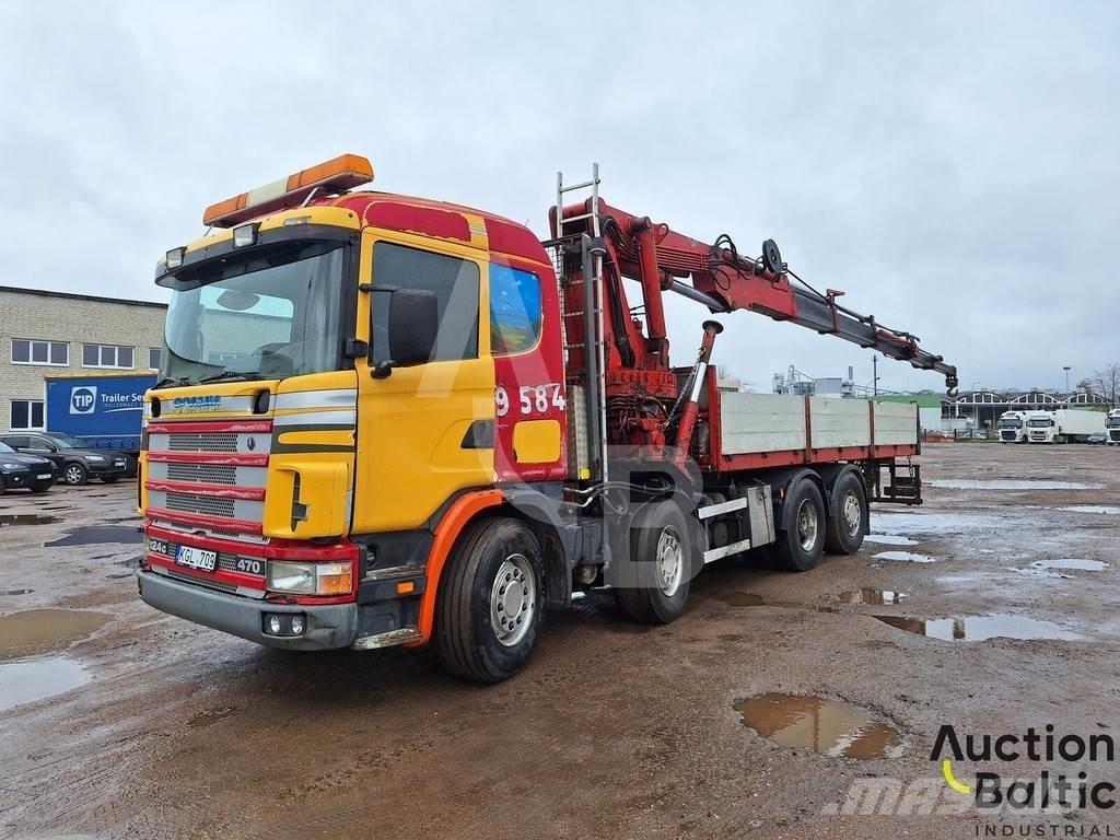 Scania R 124 GB ダンプ