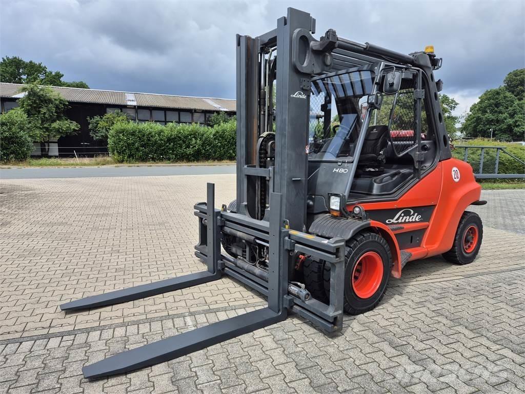 Linde H80T-900 LPGフォークリフト