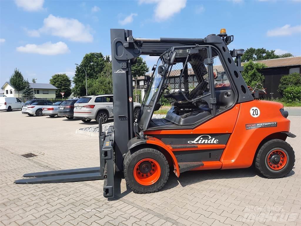 Linde H80T-900 LPGフォークリフト