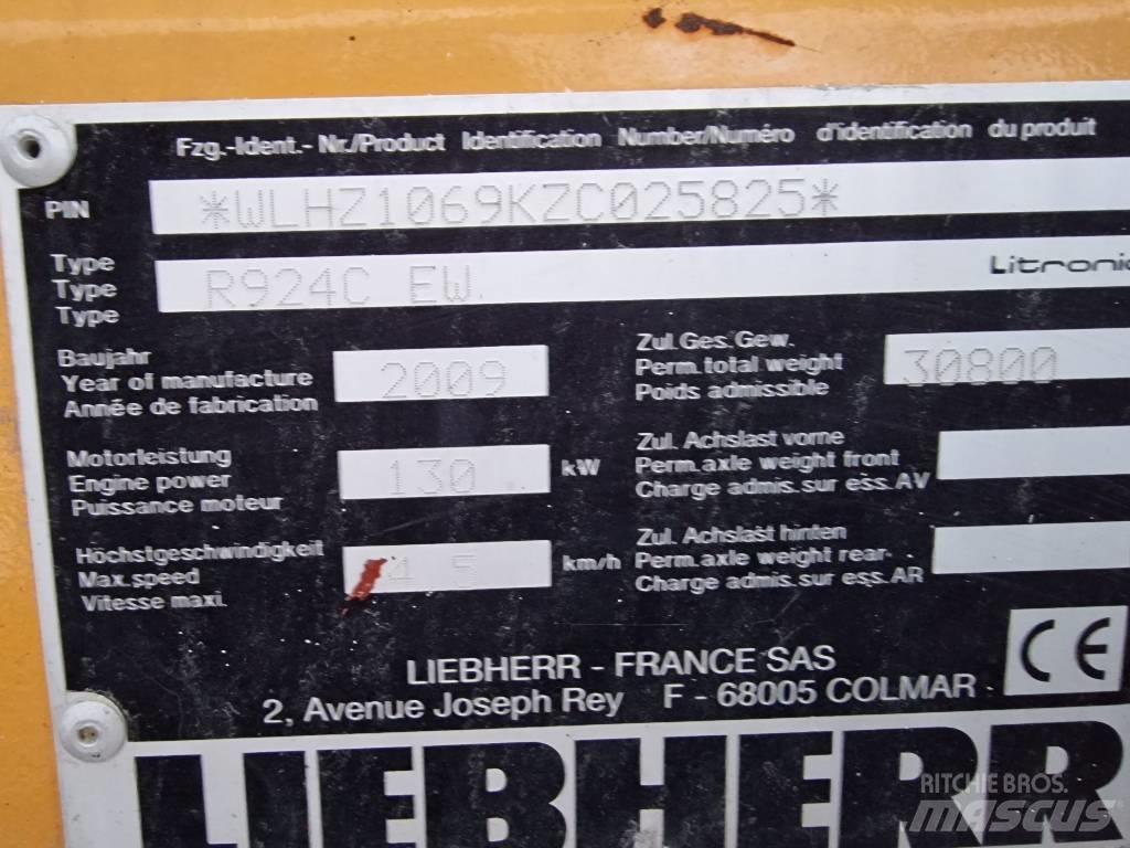 Liebherr R 924 C EW 廃棄物／工業産廃処理機