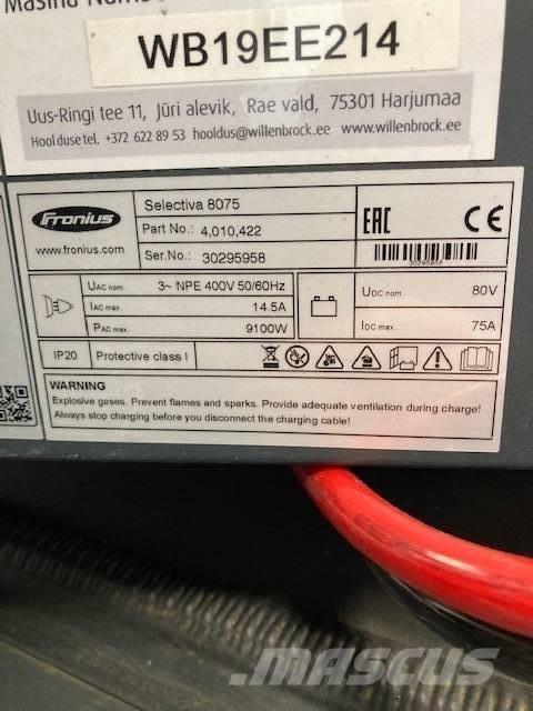 Linde E25/600RH/387 バッテリーフォークリフト