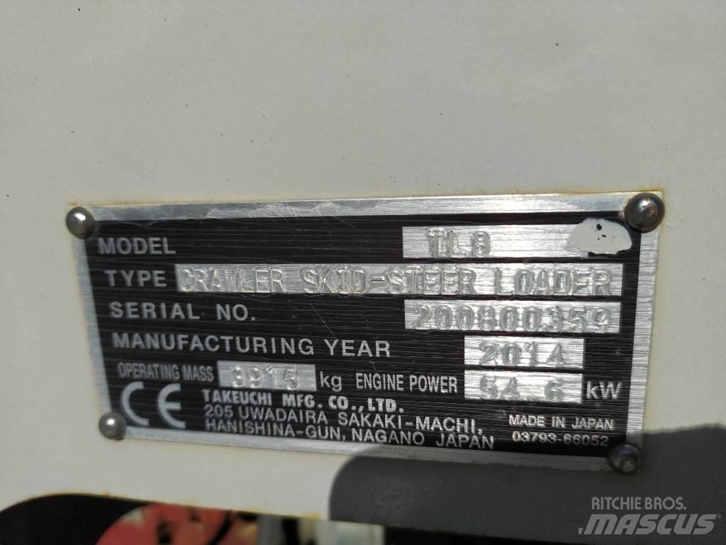 Takeuchi TL 8 スキッドステアローダー