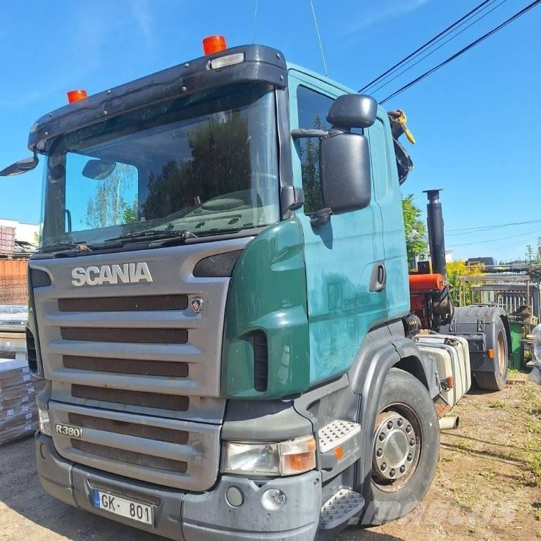 Scania R 380 クレーントラック、ユニック車