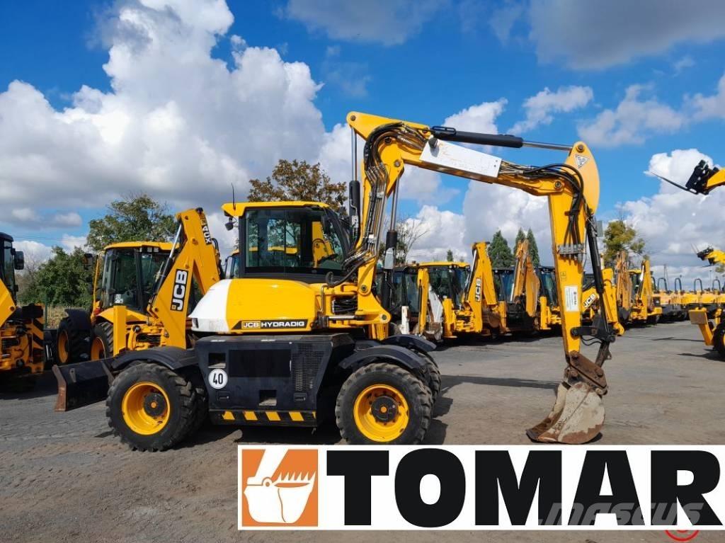 JCB HYDRADIG 110W ホイール式油圧ショベル（パワーショベル・ユンボ・バックホー）